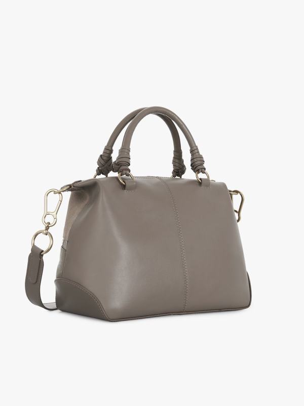 Chloé Bolsa Mujer Emy Gris Suede FZPU17849